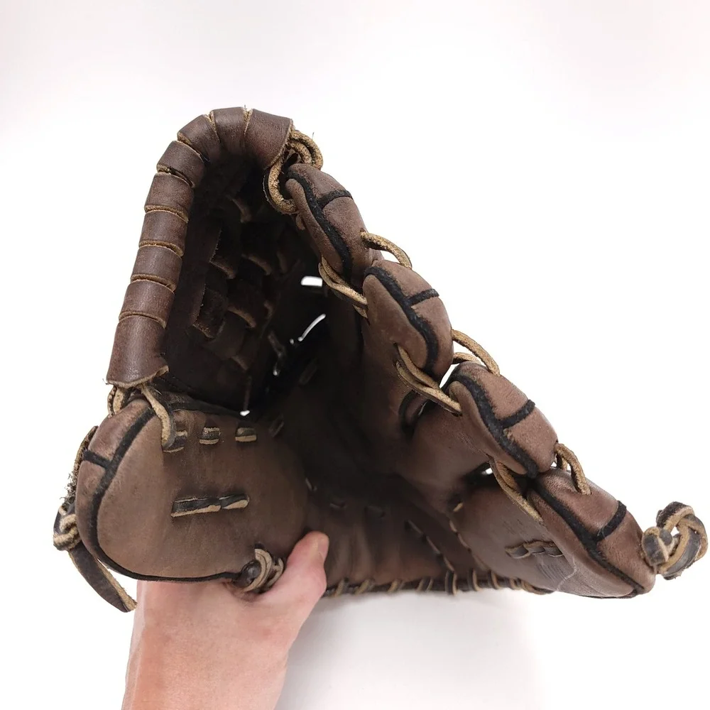 Nike Diamond Ready 13 Inch Baseball Glove Brown Leather GDR1300 RHT Dri-FIT